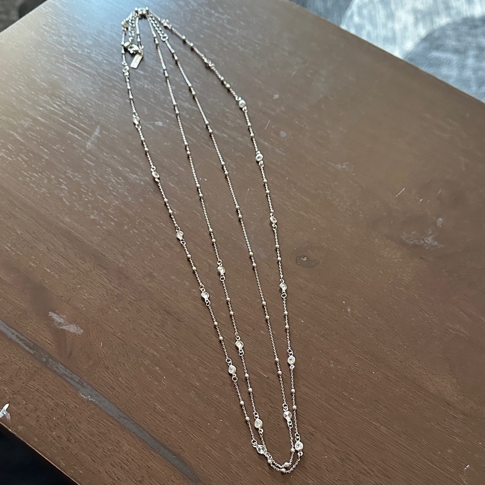 Lane Bryant Elegant Silver Necklace